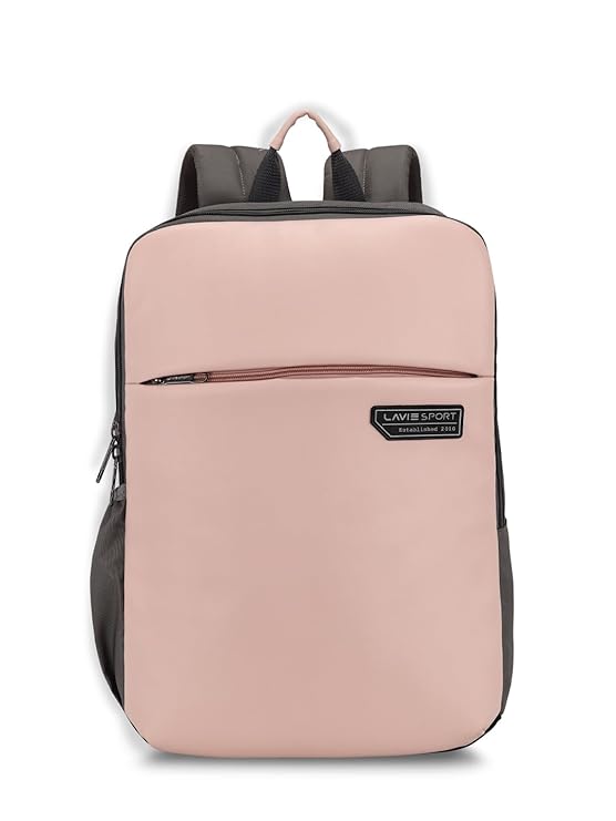 A Lavie Sport 43cm Chairman backpack, with a 24-litre capacity, combining stylish design and functional features. The backpack is shown in a sleek, modern style, highlighting its spacious compartments, durable material, and comfortable straps. Ideal for everyday use, such as school, work, or travel, the backpack balances practicality and fashion, appealing to those looking for both aesthetics and utility in their accessories.